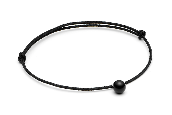 mini pearl-02-01 Black cord Black