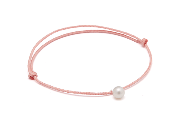 Fwpearl-02-01 Pink cord FwWhite