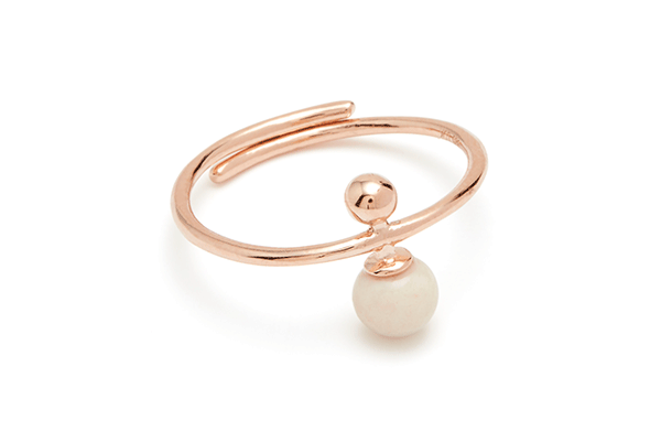 Sphere-04-03 rose gold plated Cashmere