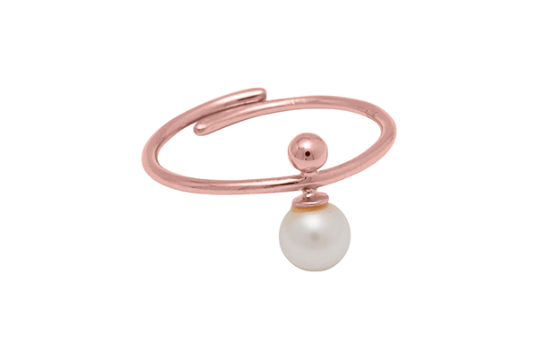 Sphere-04-03 rose gold plated FwWhite