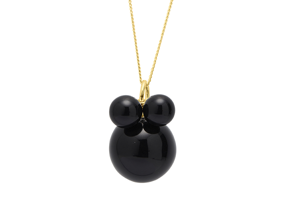 pearl-01-01 gold plated Black