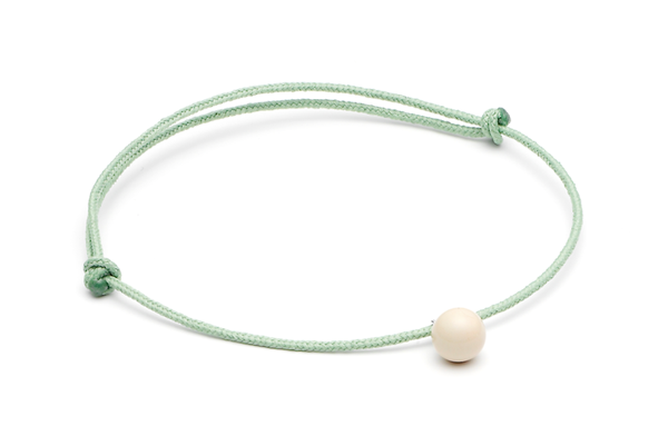 mini pearl-02-01 Light Green cord Cashmere