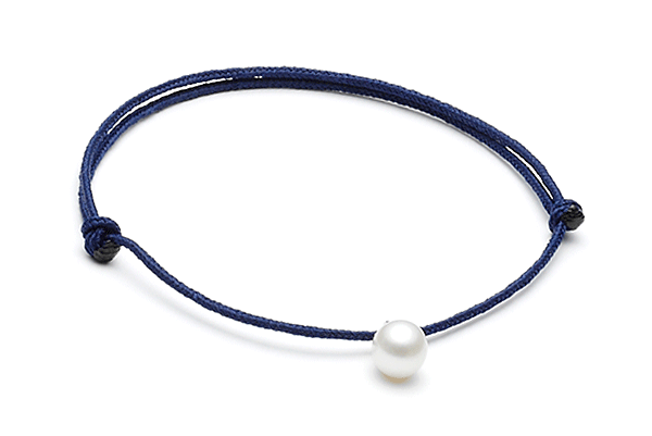 Fwpearl-02-01 Dark Blue cord FwWhite