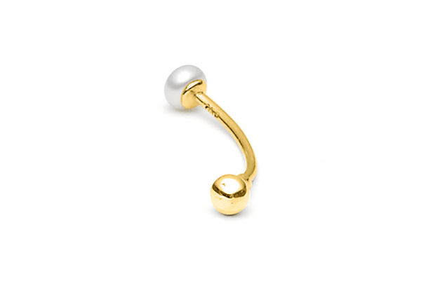 Fwpearl-03-12 gold plated FwWhite
