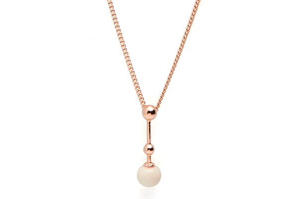 Sphere-01-01 rose gold plated Cashmere