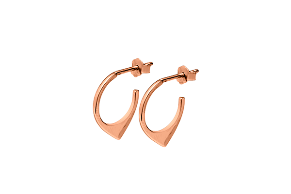 Triangle-03-03 rose gold plated None