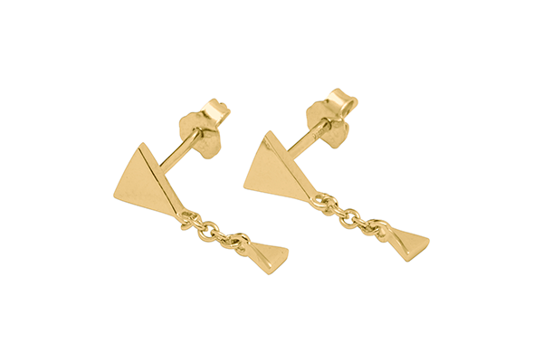 Triangle-03-10 gold plated None